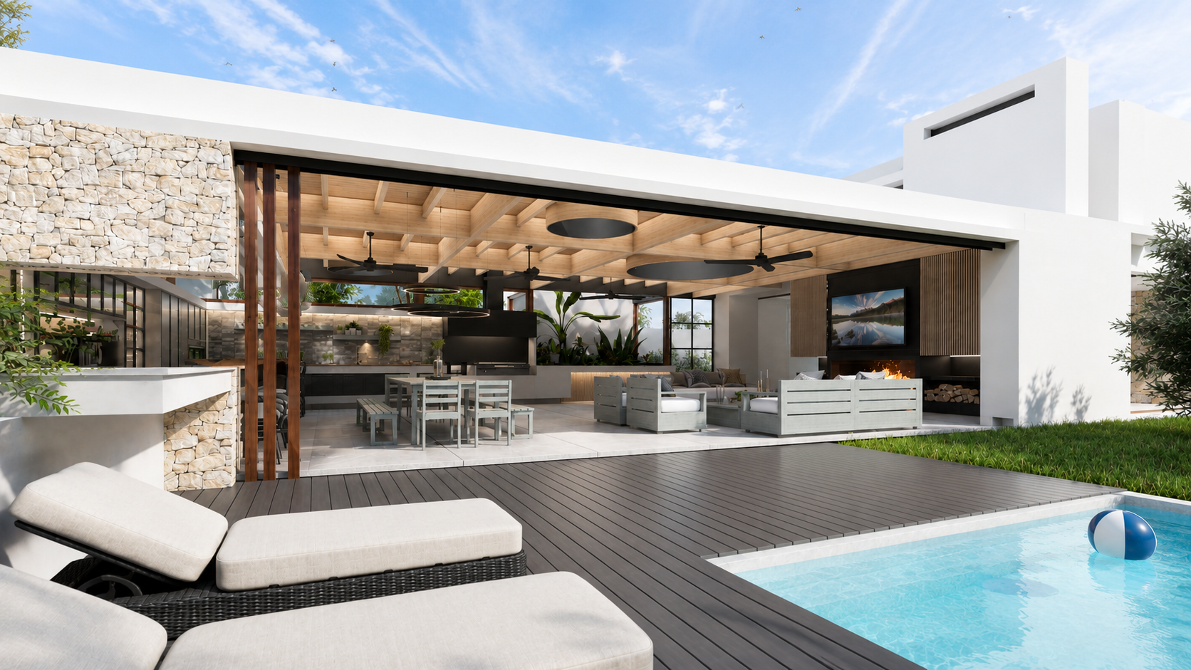 Quincho SJ Concón | Residential architecture · Román y Basualto Arquitectos — image 1