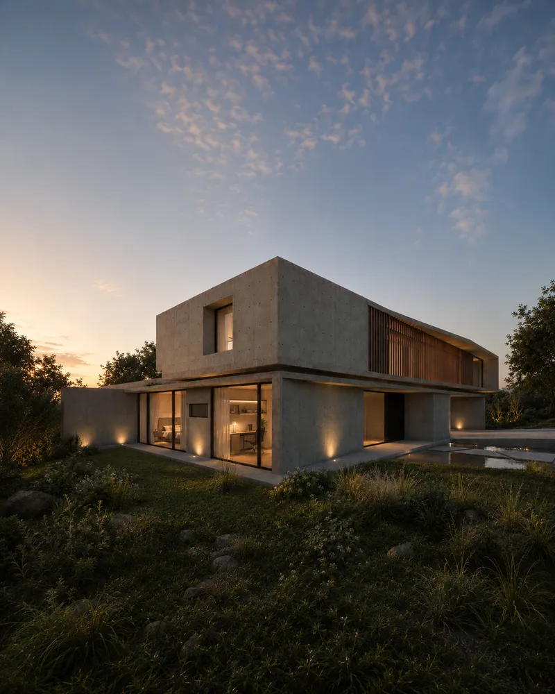 Casa Valle Escondido JRA — Román y Basualto Arquitectos