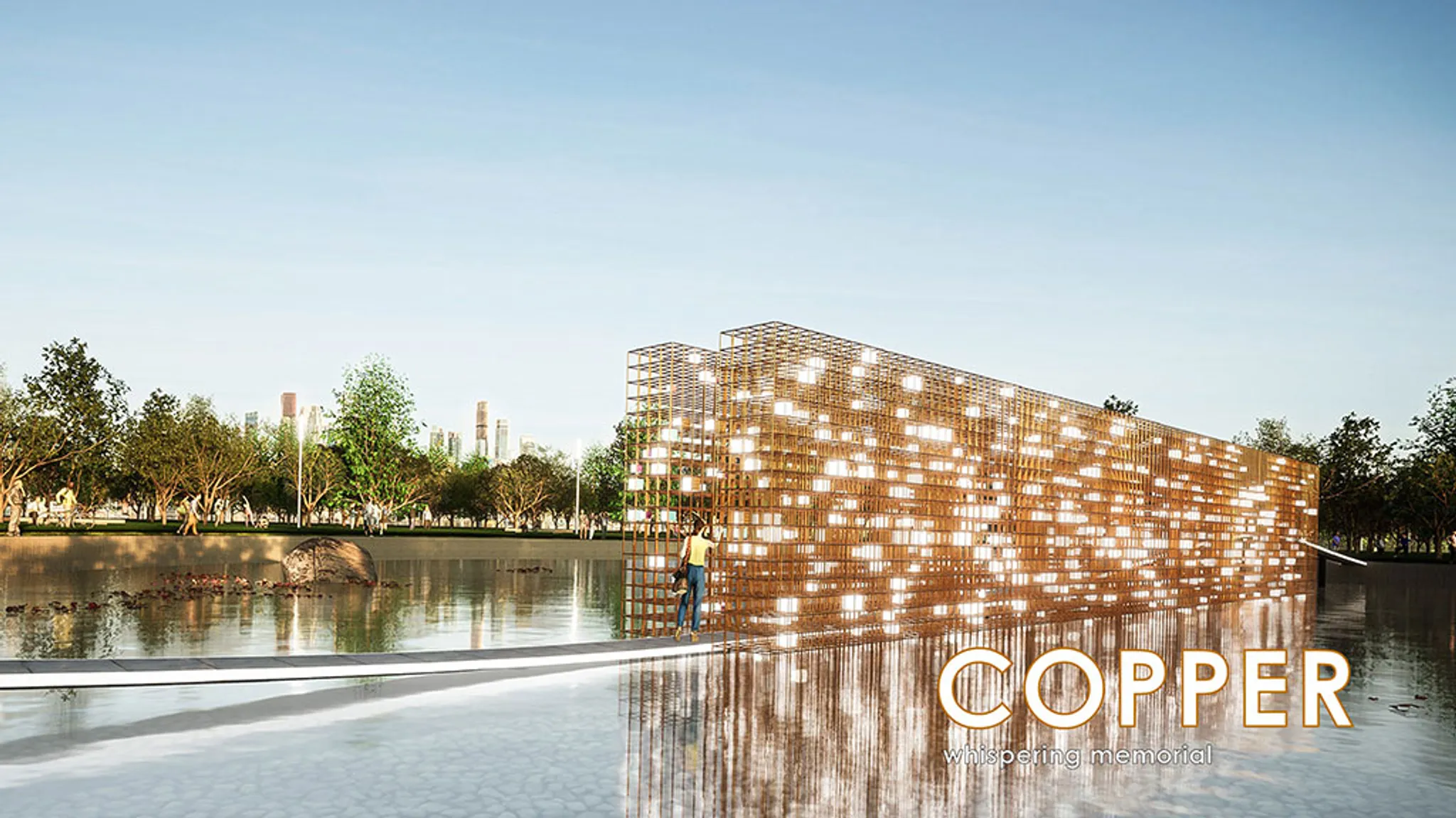 Whispering Copper Memorial — Román y Basualto Arquitectos