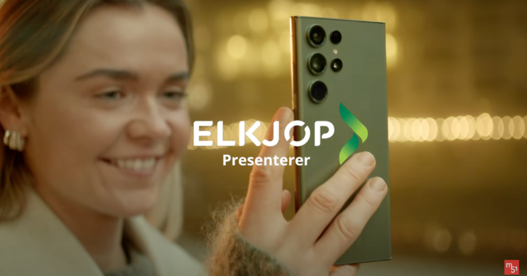 Videoproduksjon for Samsung Galaxy S23 og Elkjøp