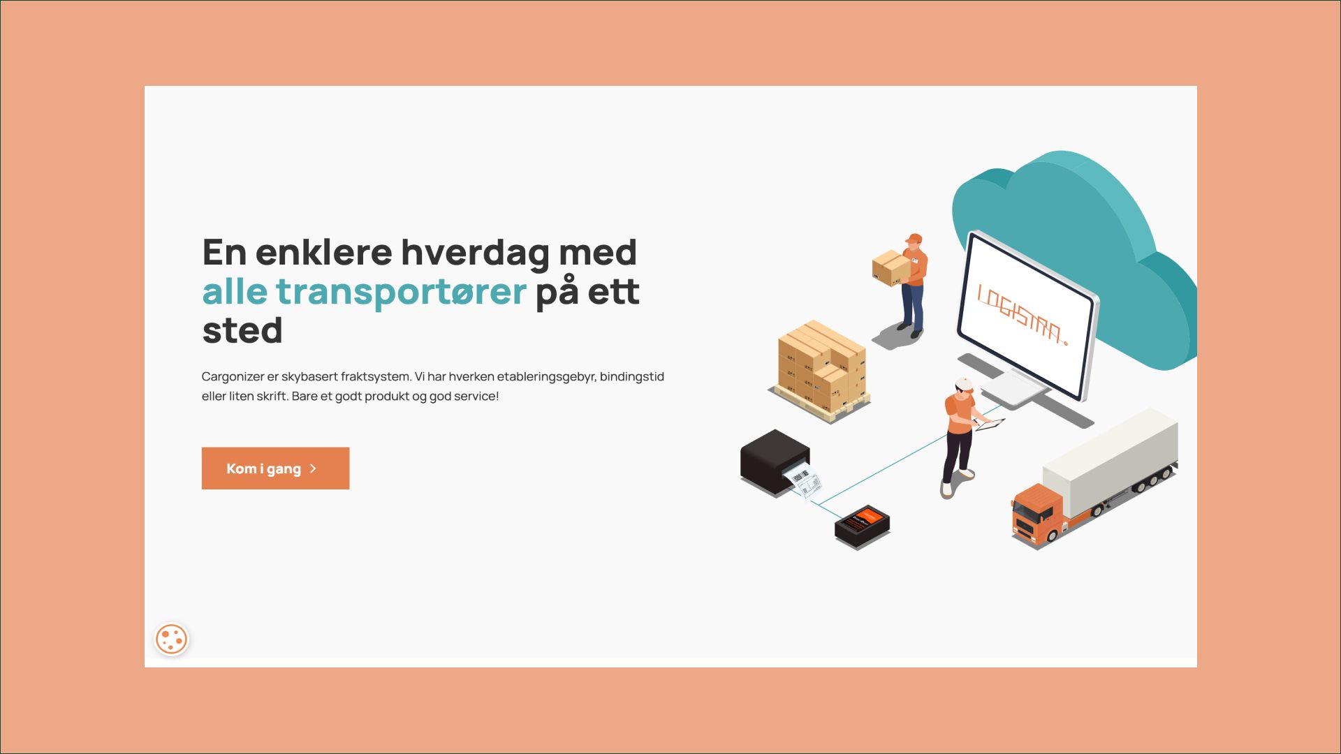 Ny nettside for Logistra