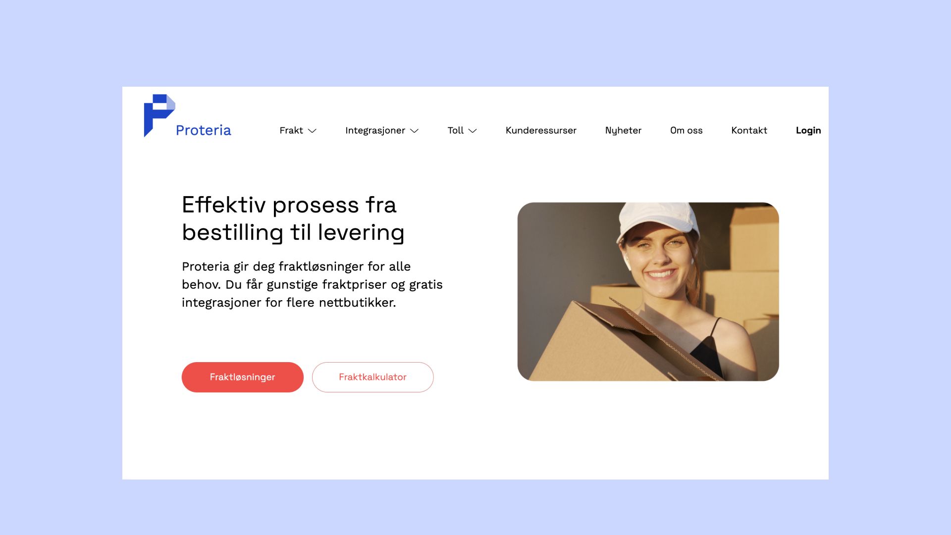 Ny nettside og revitalisert merkevare for Proteria