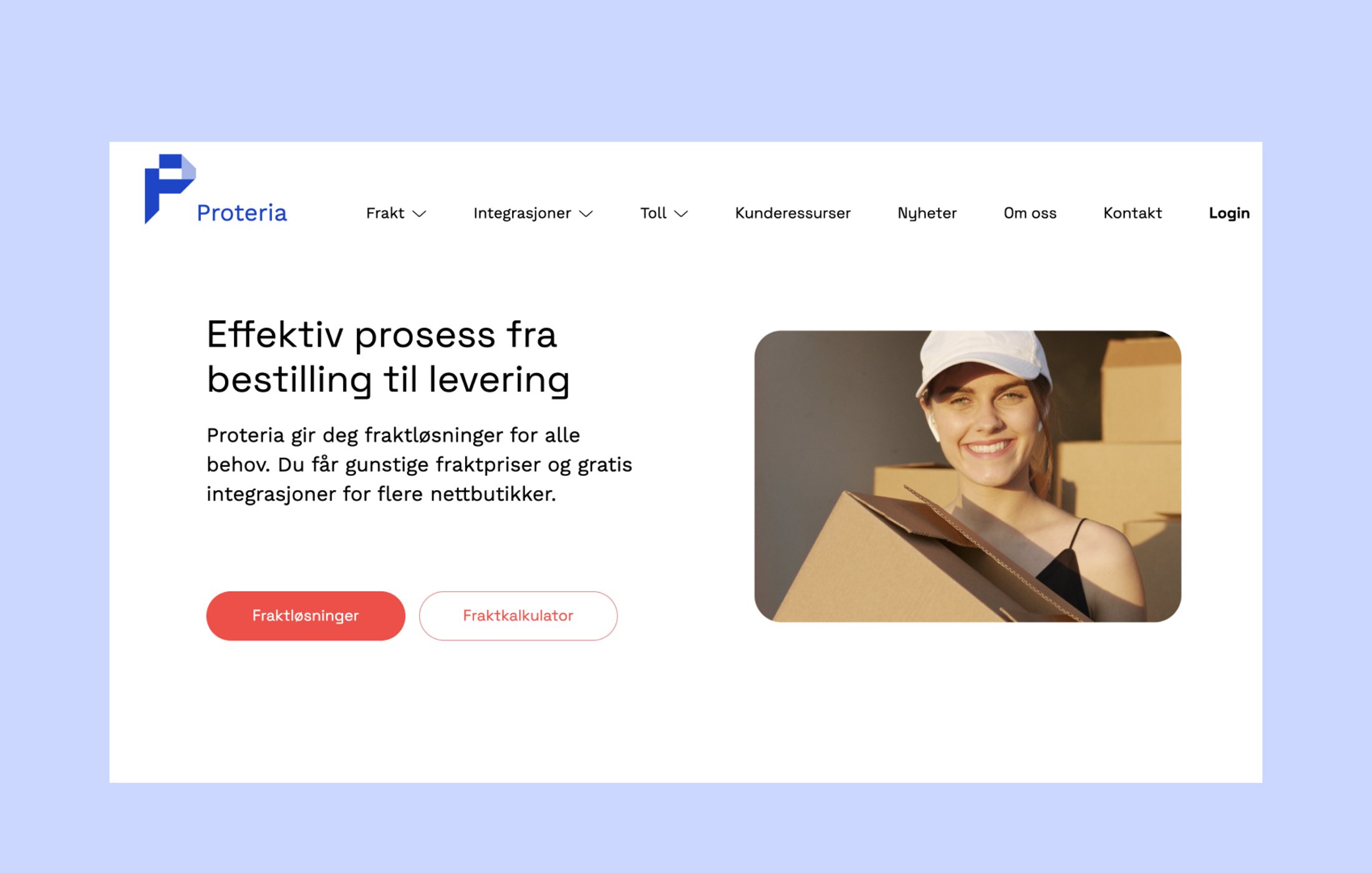 Ny nettside og revitalisert merkevare for Proteria
