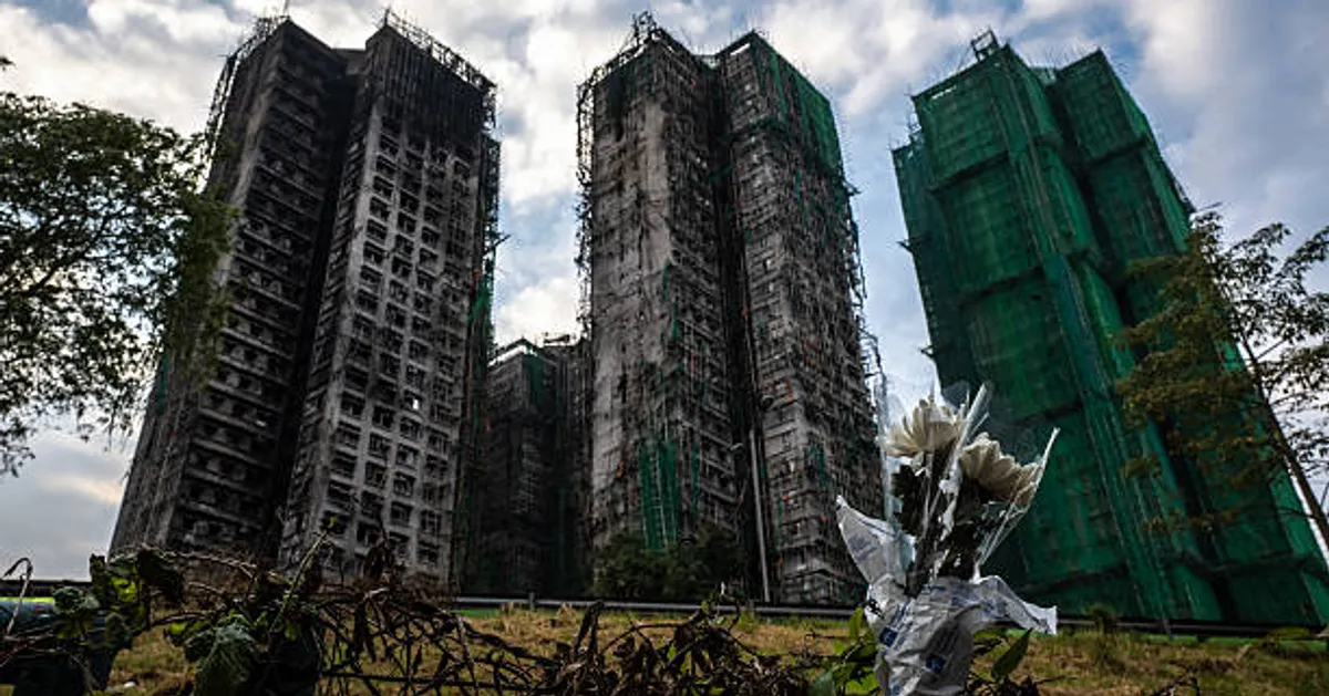 Death Toll in Wang Fuk Court fire in Hong Kong Rises to 160