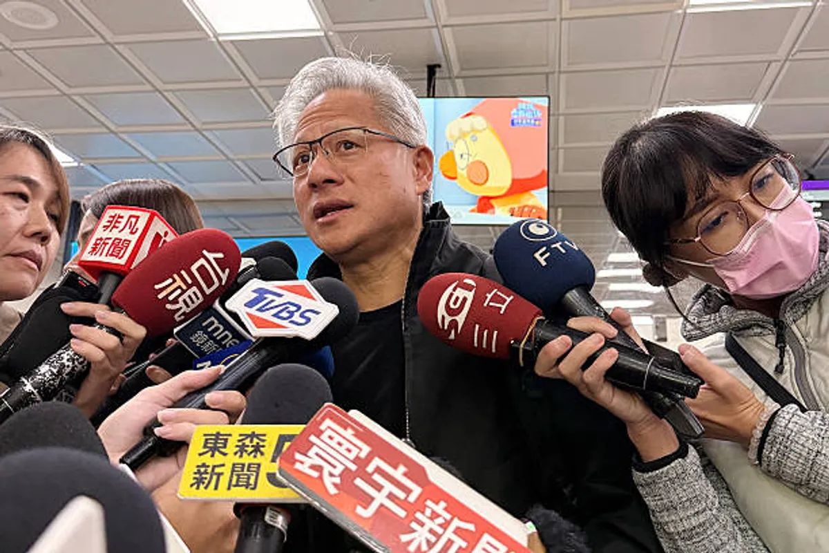 NVIDIA CEO Says No Plans to Ship AI Chips to China as U.S.-China Tech Tensions Deepen