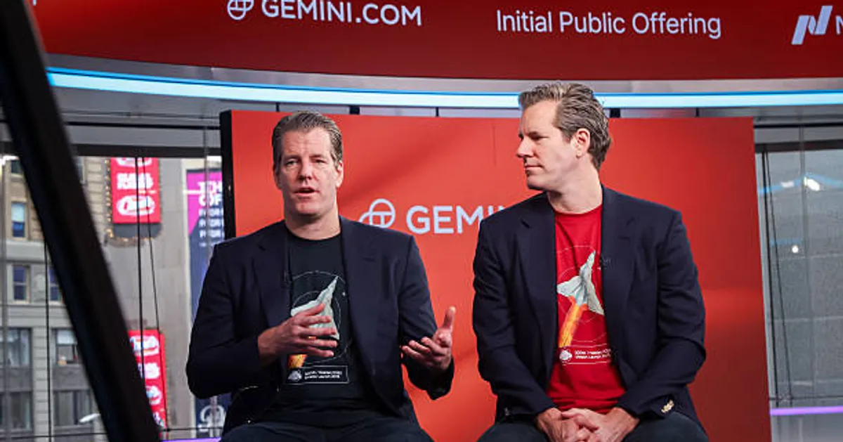 SEC Drops Crypto Lending Case Against Winklevoss-Founded Gemini After Investors Made Whole