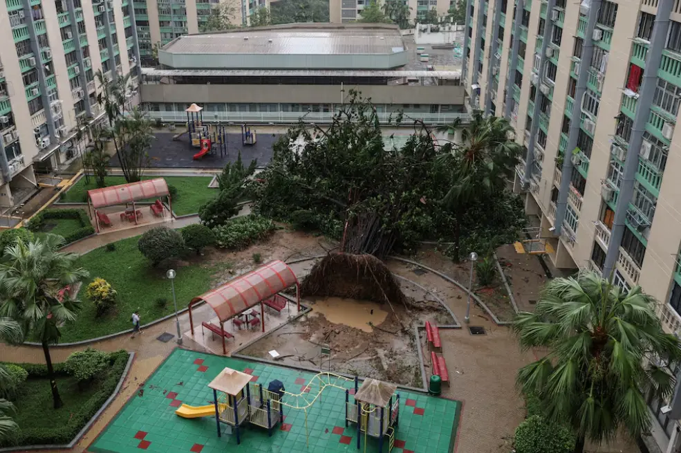 Hong Kong Reopens After Super Typhoon Ragasa Leaves City Shaken