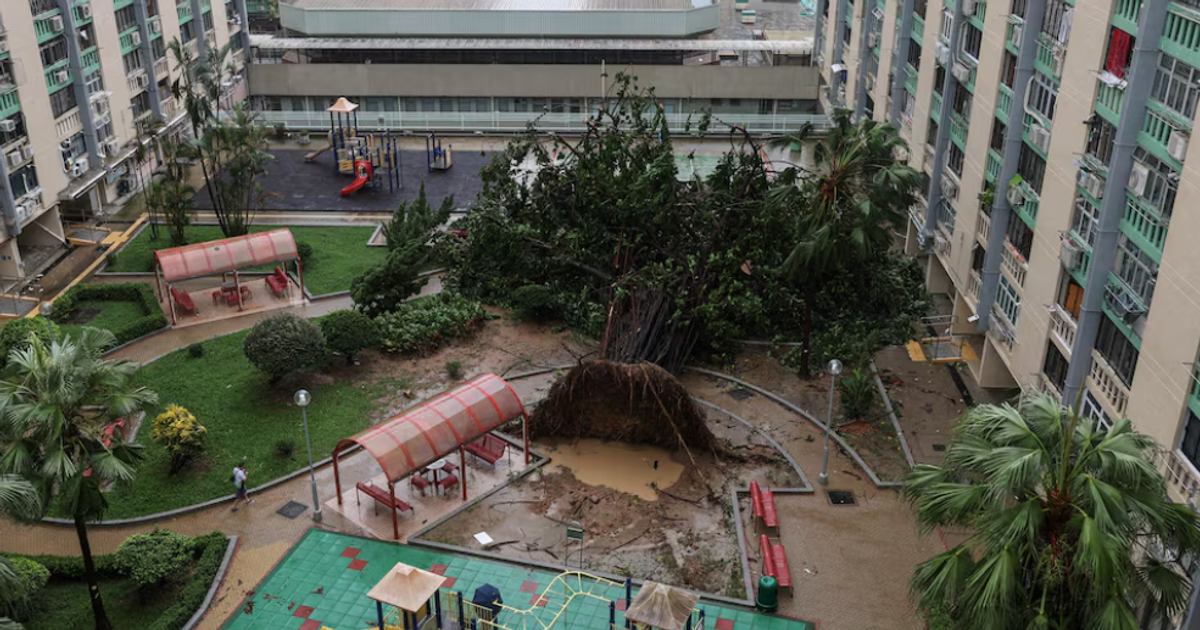 Hong Kong Reopens After Super Typhoon Ragasa Leaves City Shaken