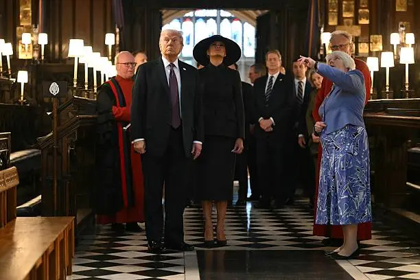 Trump Hails UK-US Bond During Lavish State Visit to Britain