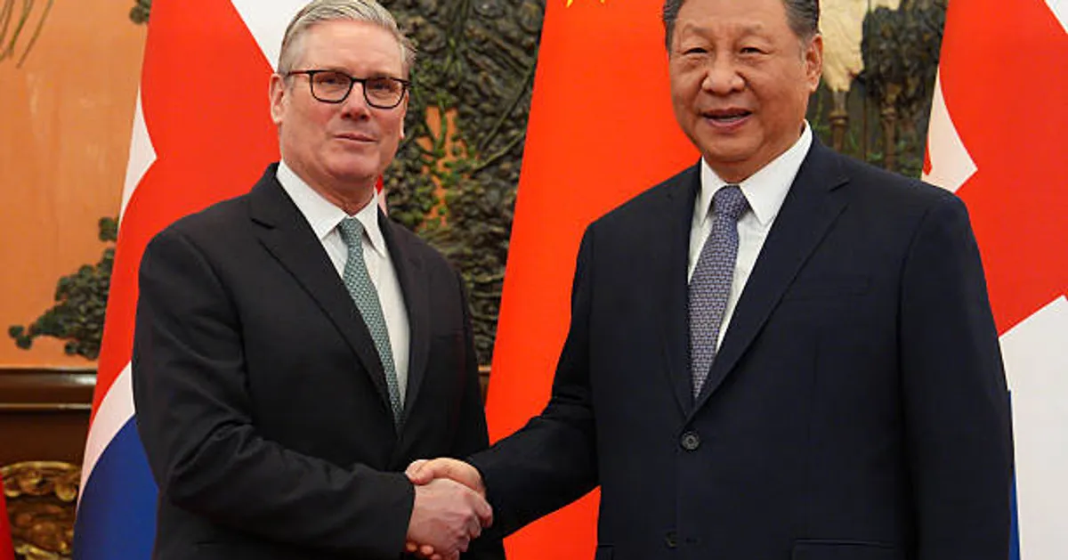 UK and China Signal Reset in Relations as Starmer Meets Xi in Beijing