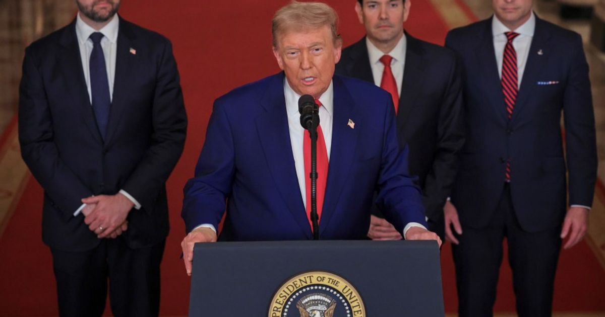 Trump Calls U.S. Strikes on Iran a “Spectacular Military Success”