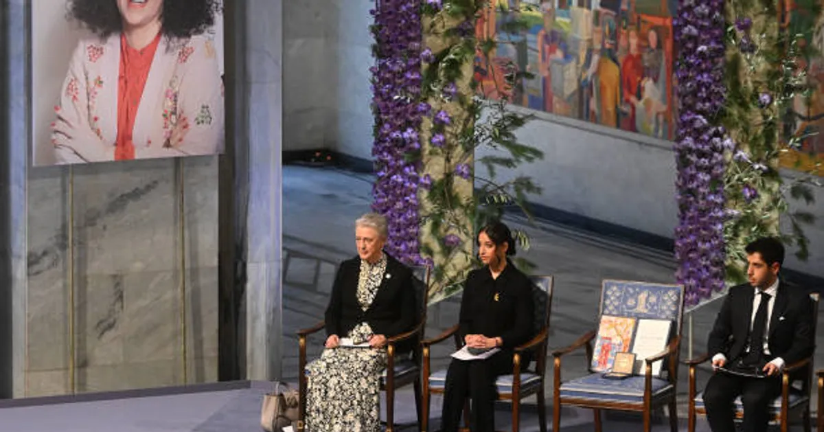 Nobel Peace Prize Committee Condemns ‘Brutal’ Arrest of Iranian Laureate Narges Mohammadi