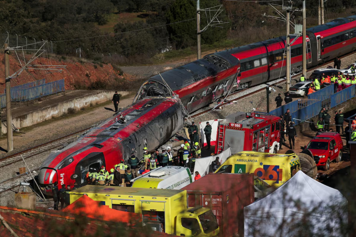 Spain High-Speed Train Collision Death Toll Rises to 39 in One of Europe’s Worst Rail Disasters