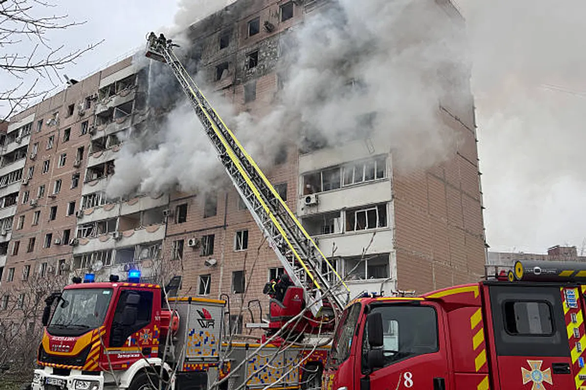 Russian Attack on Ukraine’s Zaporizhzhia Injures 26, Governor Says