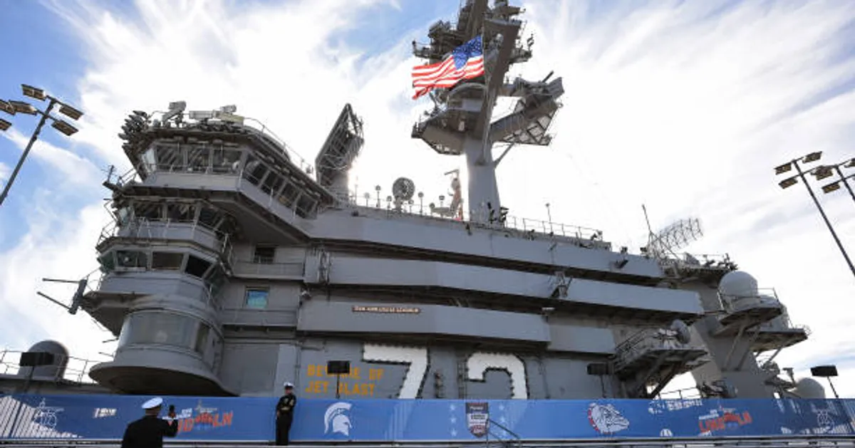 U.S. Shoots Down Iranian Drone Near Aircraft Carrier in Arabian Sea