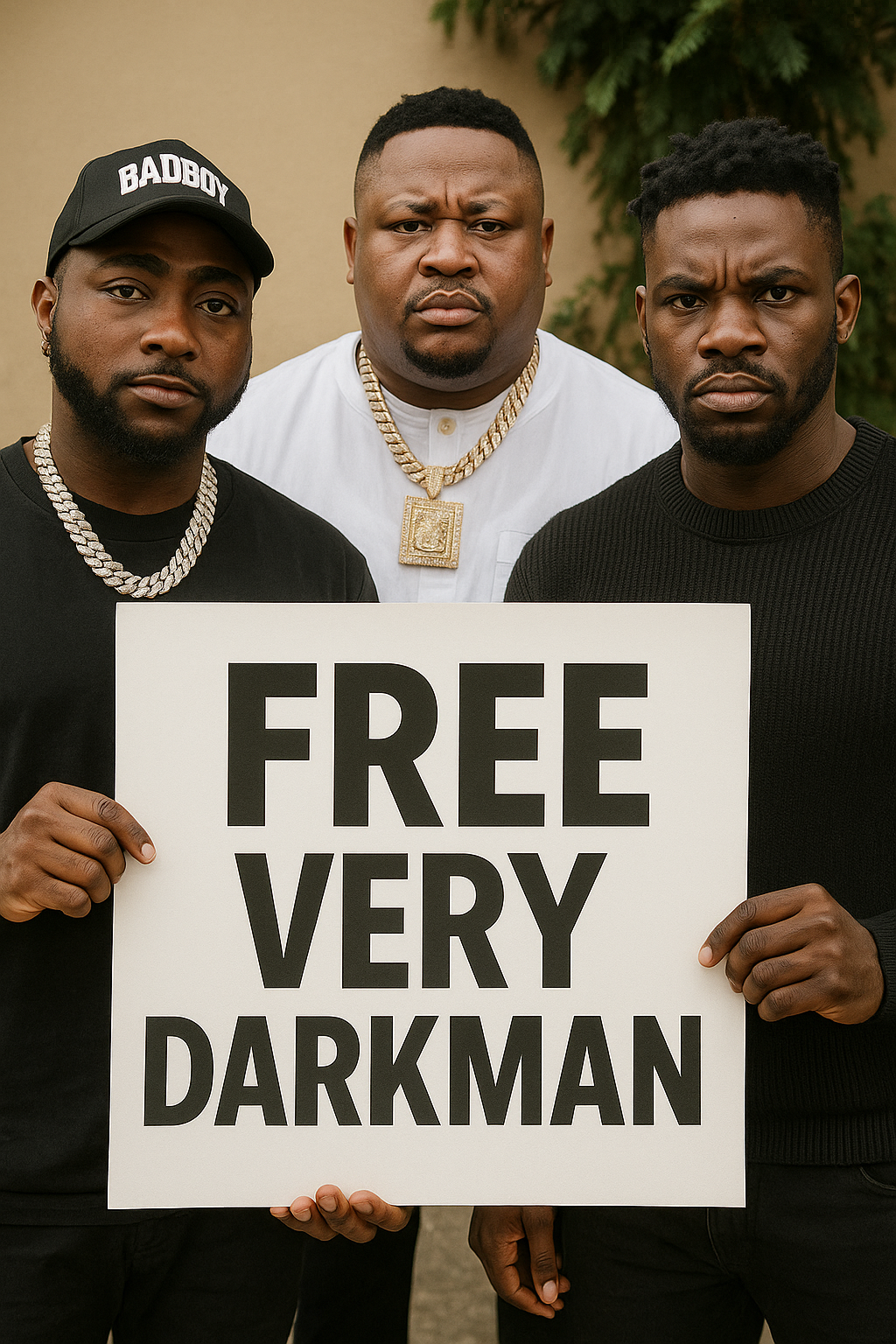 Davido, Cubana Chief Priest Call for Immediate Release of Activist VeryDarkMan
