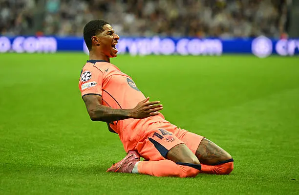 Rashford Brace Lifts Barcelona to 2-1 Victory Over Newcastle