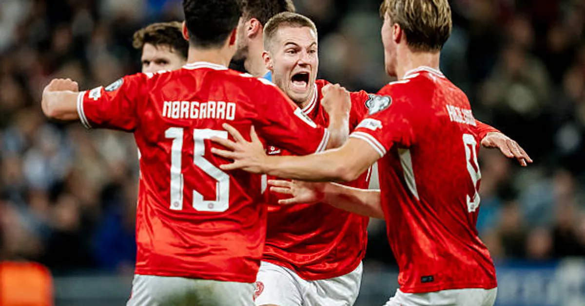 Denmark Strengthen Lead After 3-1 Victory Over Greece in World Cup Qualifier