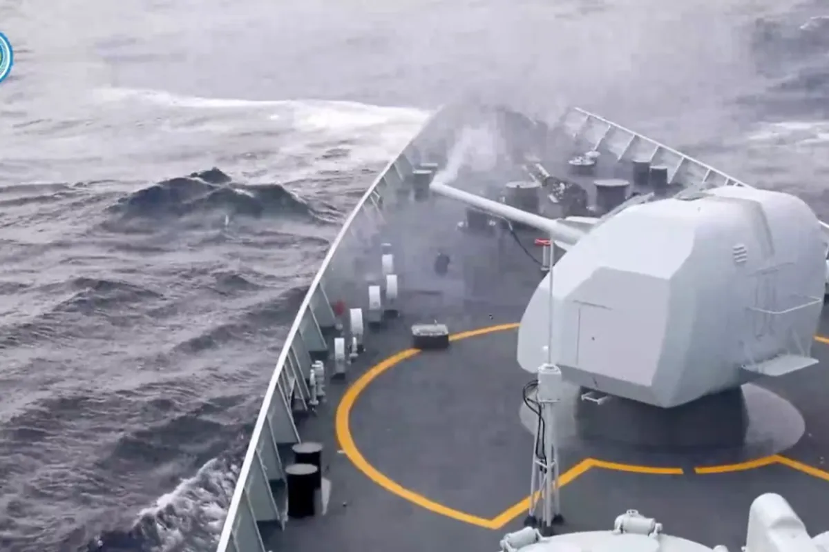 China Conducts Largest-Ever Live-Fire Military Drills Around Taiwan