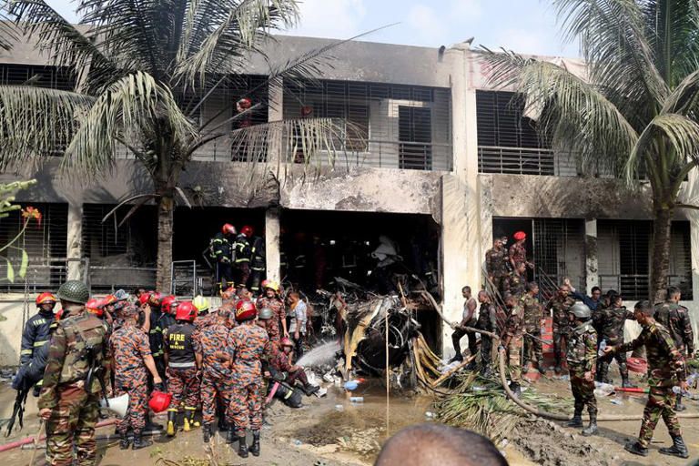 Bangladesh Air Force Jet Crash Kills 19 at Dhaka College Campus