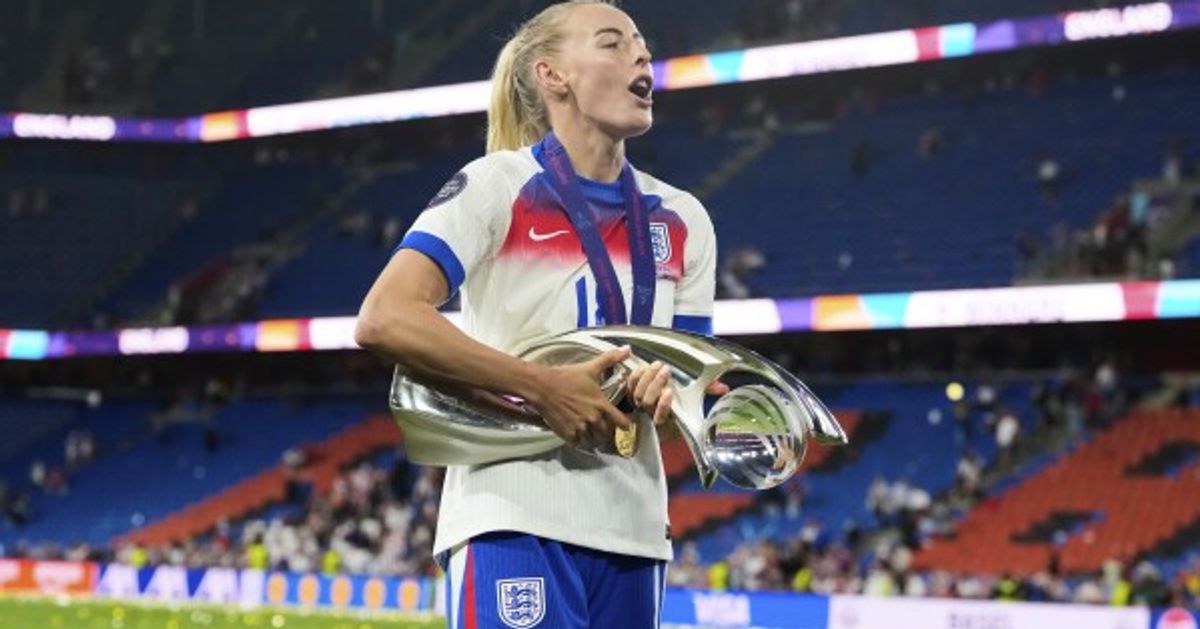 England Women 1-1 Spain Women (England win 3-1 on penalties): Chloe Kelly makes history again as Lionesses defend European title