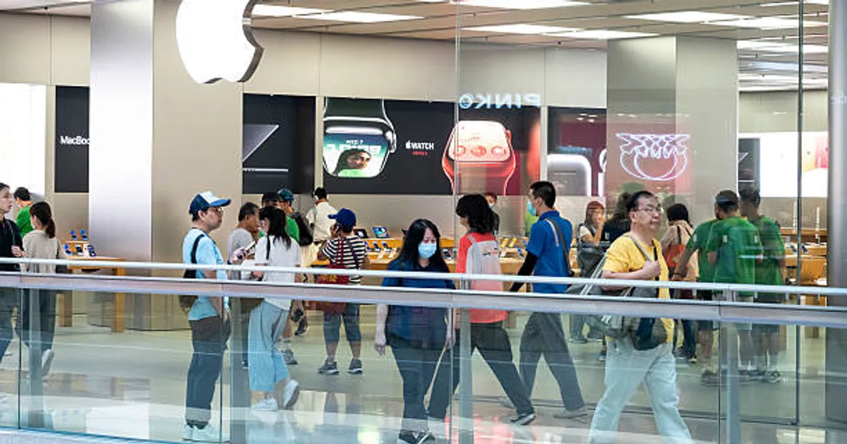 Apple cuts jobs across its sales organisation in rare restructuring