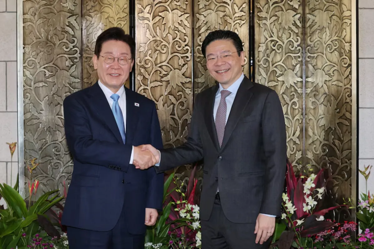 South Korea’s Lee and Singapore’s Wong Launch AI, Nuclear Cooperation Talks