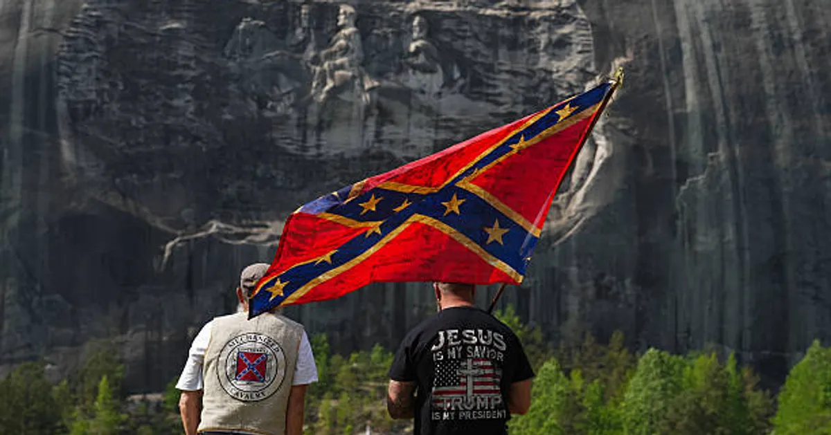 Battle Lines Drawn Over Confederate Tribute at Georgia’s Stone Mountain