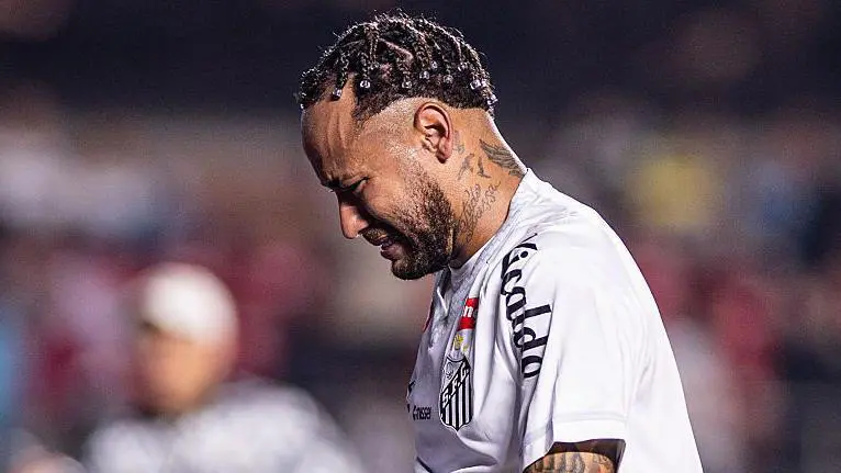 Neymar in Tears After Santos’ Stunning 6-0 Loss to Vasco da Gama