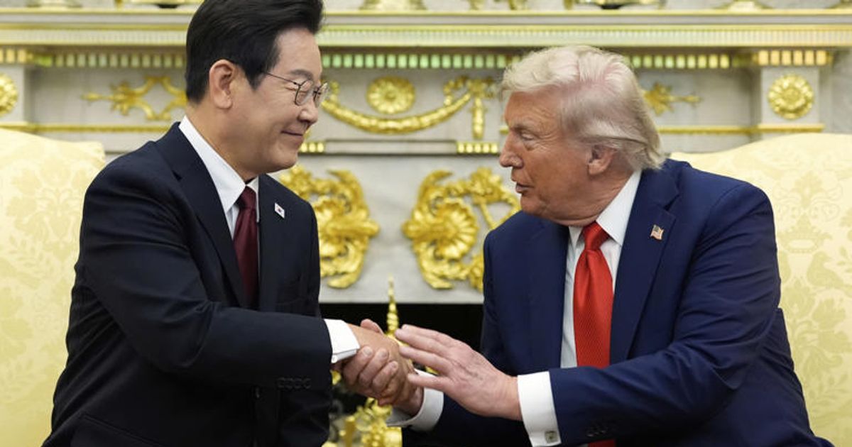 Trump Shifts from Warning to Warmth in Summit with South Korea’s Lee