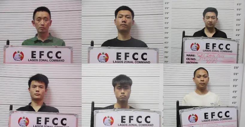 Nine Chinese Nationals Jailed for Cybercrime in Lagos, to Be Deported After One-Year Terms