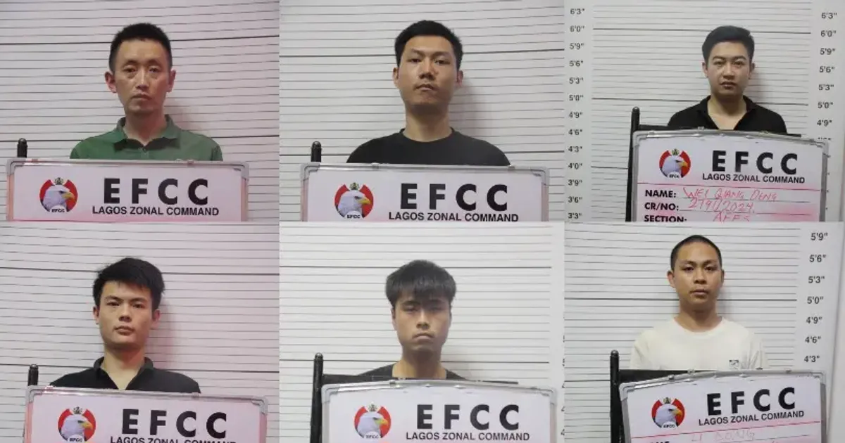 Nine Chinese Nationals Jailed for Cybercrime in Lagos, to Be Deported After One-Year Terms