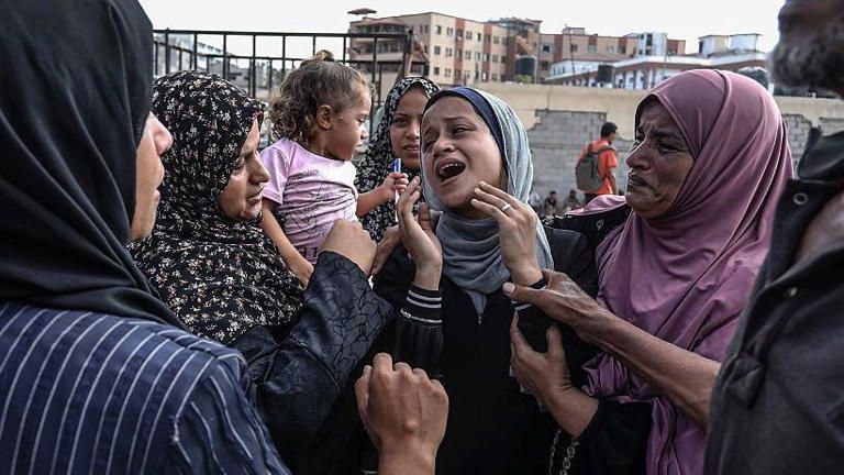 Dozens Killed by Israeli Gunfire Near Gaza Aid Sites, Hamas-Run Ministry Reports