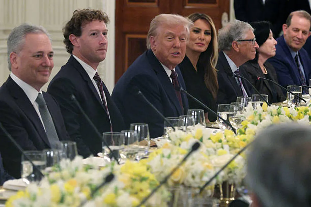 Tech Titans Pledge Billions at White House Dinner: Trump Hosts AI Power Players for U.S. Innovation Surge