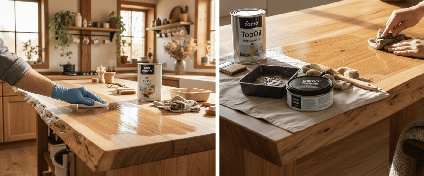 What Are Food-Safe Finishes for Live-Edge Kitchen Islands? image