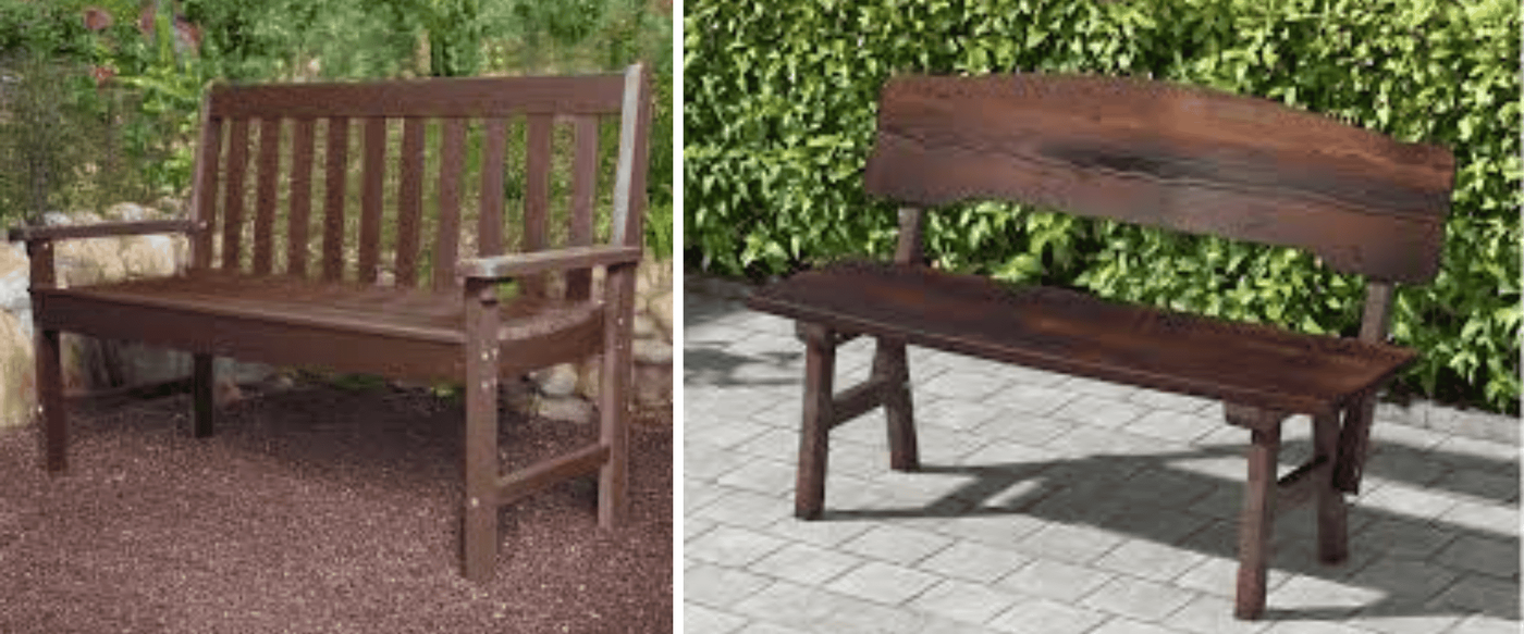 Live-Edge Furniture Ideas for Garden Seating & Benches image