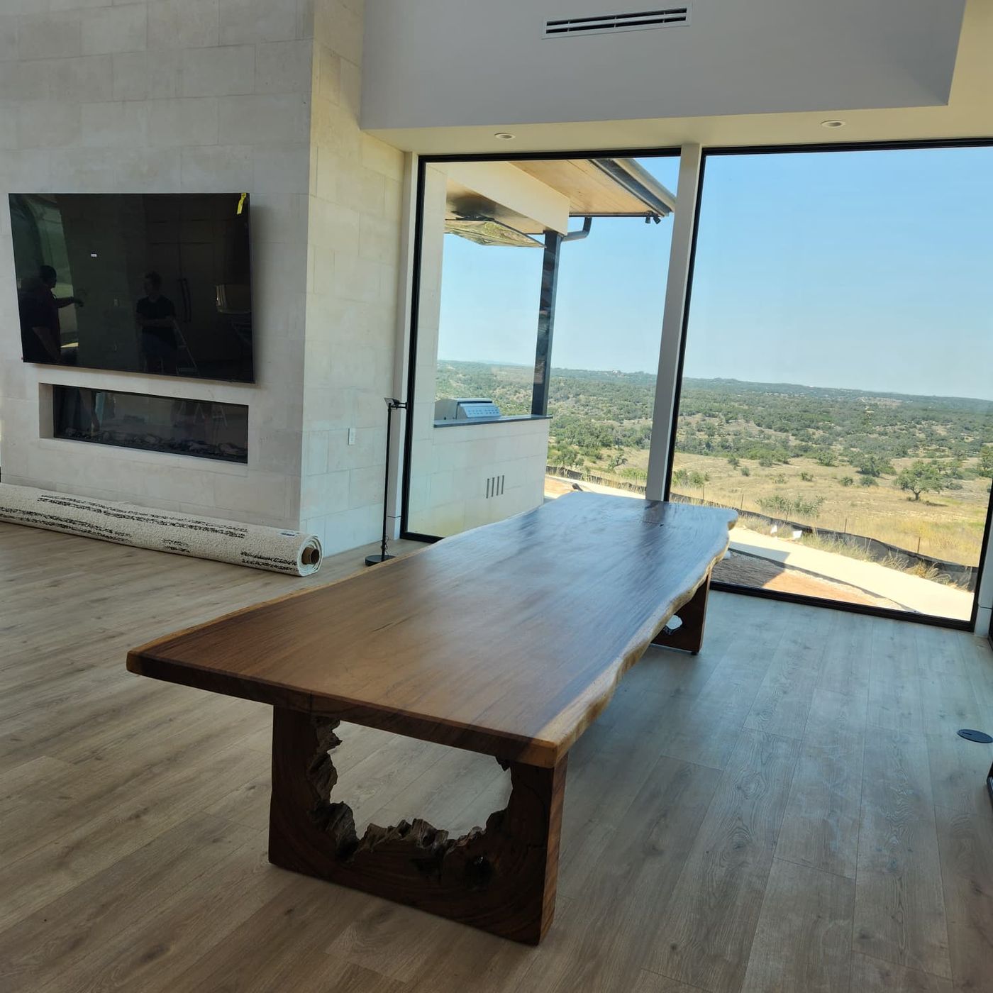 handcrafted live edge table austin tx