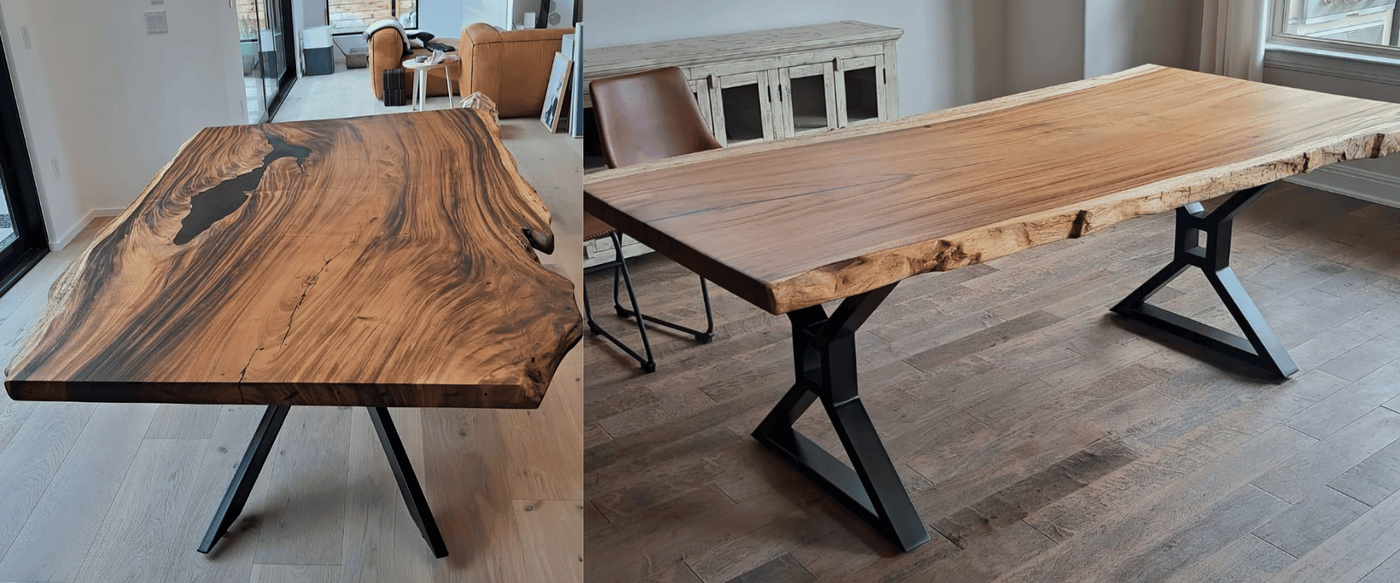 How Much Does a Live Edge Table Weigh? image