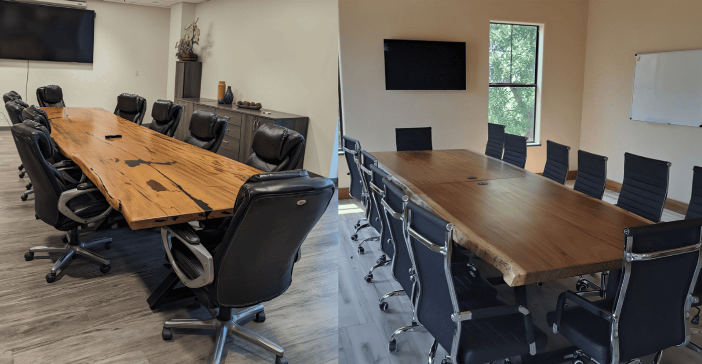 Live-Edge Conference Table for Southlake Offices image