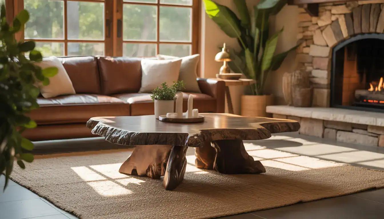 Rustic Slab Coffee Tables in Canyon Lake featured image