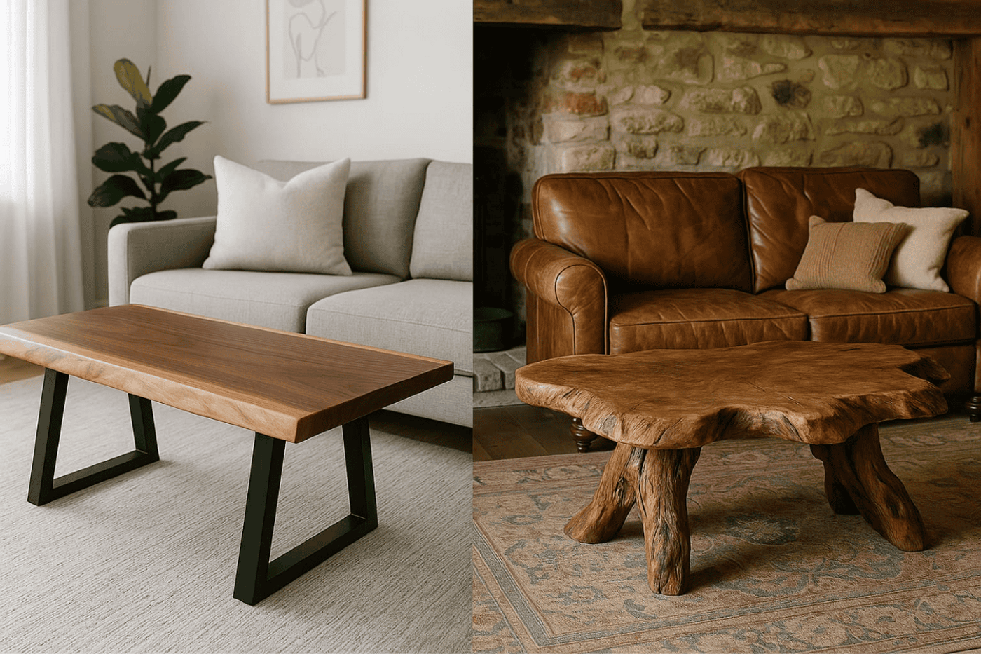 CNC vs Hand-Carved Live Edge Furniture image