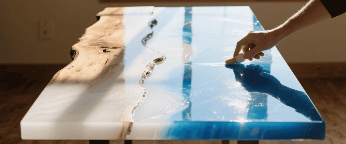 Complete Guide to Caring for Live Edge Epoxy Tables image