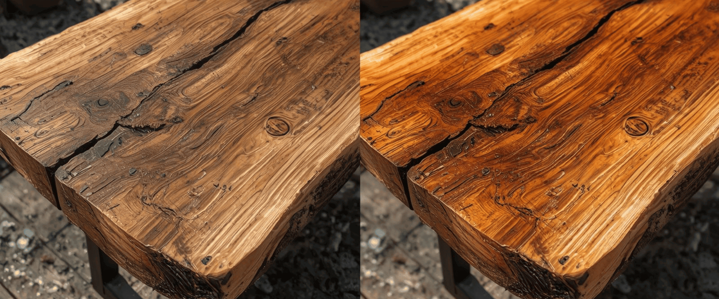 Complete Guide to Caring for Outdoor Live Edge Wood Furniture image