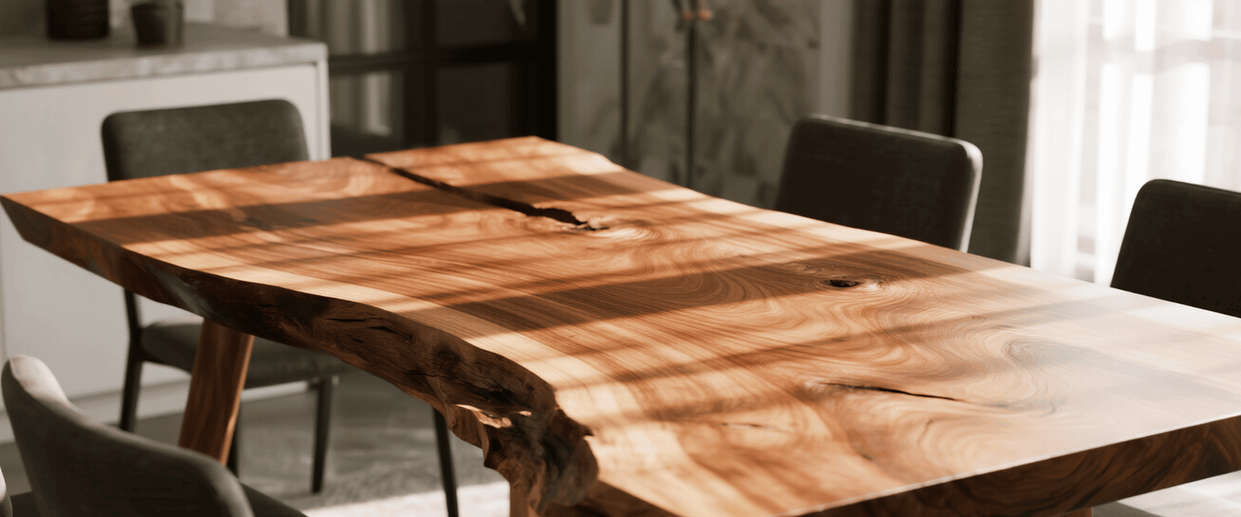 What Happens If You Use Under-Dried Wood for Live-Edge Tables? image