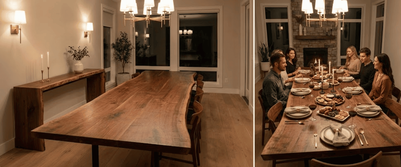 Can You Add Extensions to a Live Edge Dining Table? Exploring the Options image