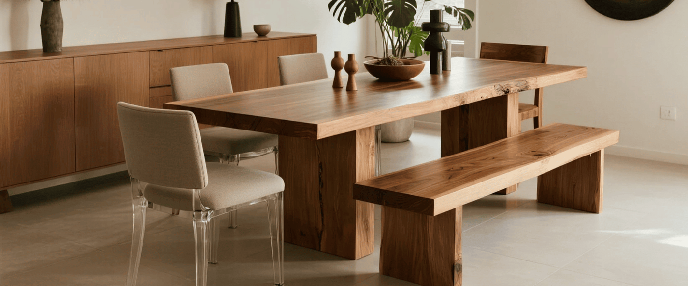 2025 Guide to Biophilic Interiors with Live-Edge Tables image