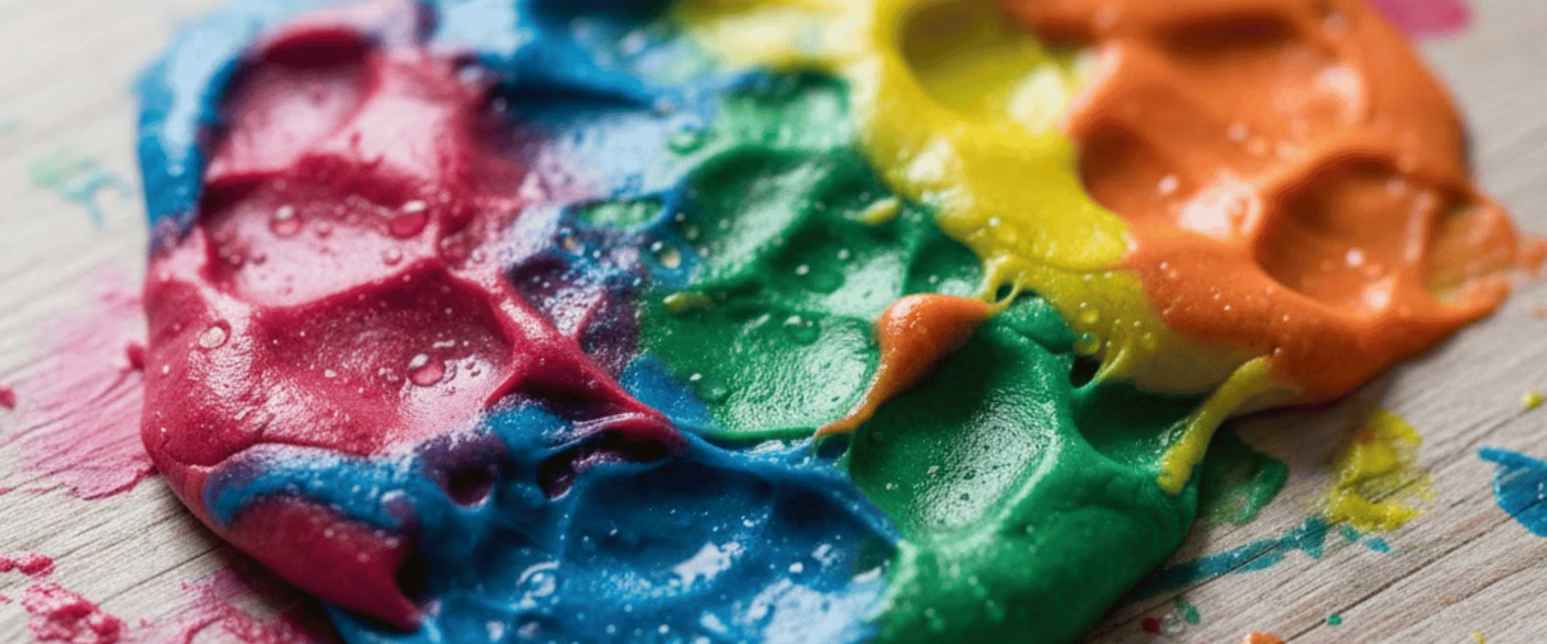Toddler Art Projects: Which Finish Survives Playdough? image