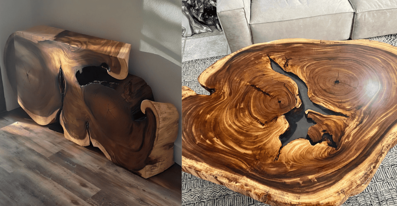 Small Space Live-Edge: Console Decks & Coffee Corners featured image