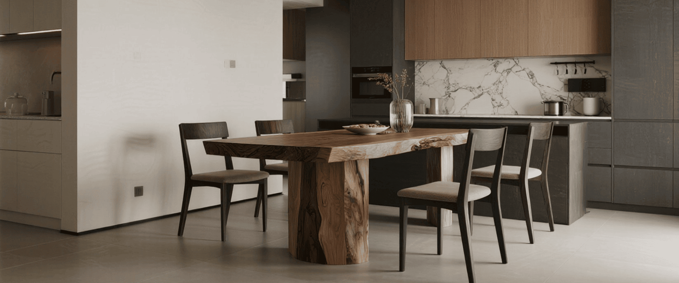 Live Edge in Small Apartments: Space-Saving Tips image