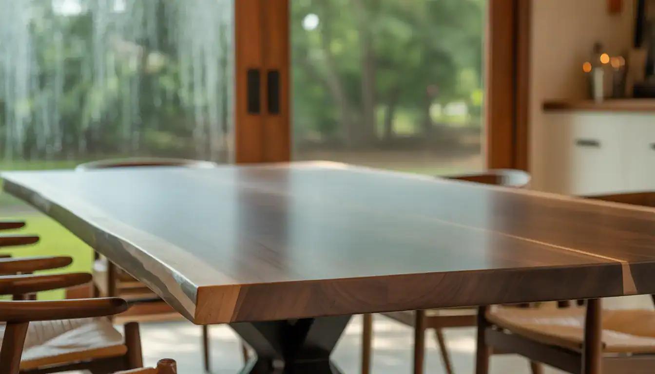 Best Finishes For Live Edge Tables In Houston featured image